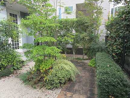 東区中山上２丁目の庭