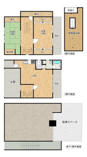 【間取り】 | 蒲生４丁目　貸店舗・事務所