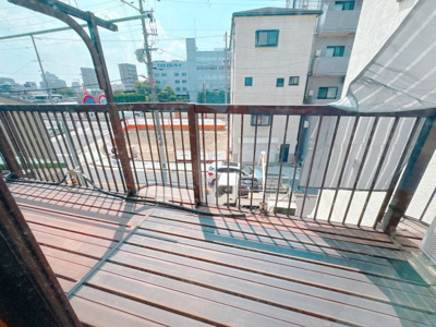 【バルコニー】 | 蒲生４丁目　貸店舗・事務所