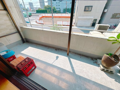 【バルコニー】 | 蒲生４丁目　貸店舗・事務所