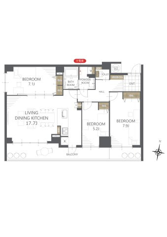 【間取り】西泉ガーデンハウス 