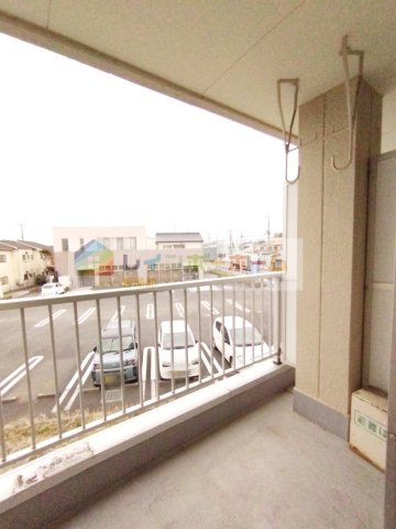 ボナール松本のバルコニー|別部屋参考画像です