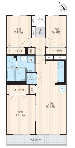 多摩市諏訪１丁目の中古マンション