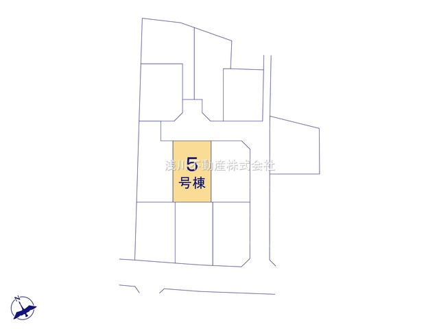 八王子市　川口町　新築一戸建て　８６期の区画図|～全11棟の新しいコミュニティーが誕生～