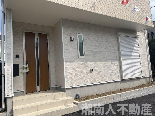 平塚市田村第46　新築一戸建て　１号棟の玄関|毎日通る玄関はこちらです