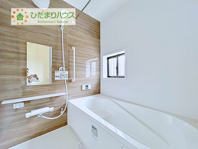 【浴室】 | 我孫子市並木６丁目　新築戸建　A号棟 | 大人が足を伸ばしても十分な広さ！一人でゆっくりくつろぐ時間も大切です！