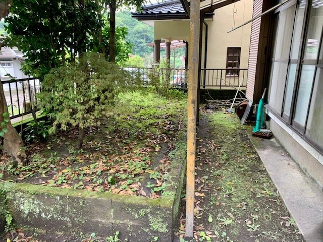 鹿児島市吉野町の中古一戸建の庭|お庭です
