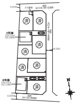 さいたま市大宮区三橋　第25　新築一戸建て　クレイドルガーデン　03の区画図|3号棟