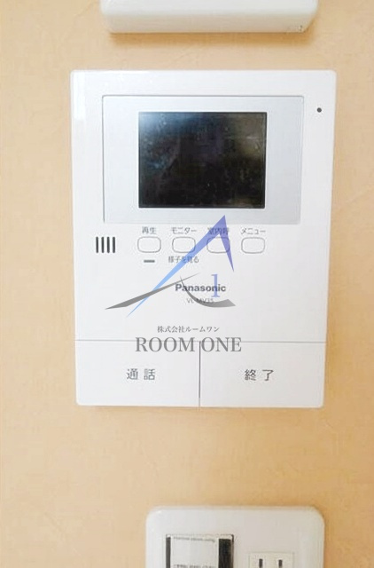 ユナイト馬込カーレンベルグのセキュリティ|モニター付インターホンです。