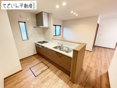 【キッチン】 | ワイウッドコート熊谷市上之第9期　戸建住宅 | ≪2号棟≫
現地(2025年9月撮影)