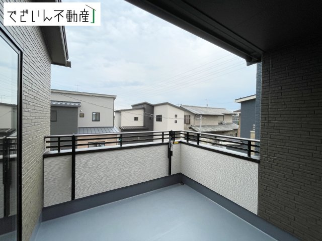【バルコニー】 | ワイウッドコート熊谷市上之第9期　戸建住宅 | ≪2号棟≫
現地(2025年9月撮影)