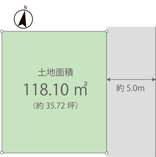 【区画図】 | 立川市柏町4丁目　中古戸建　【全1棟】
