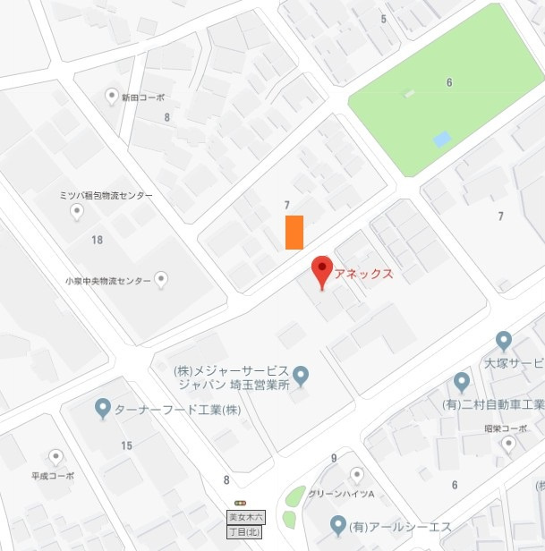 朝倉パーキングの地図