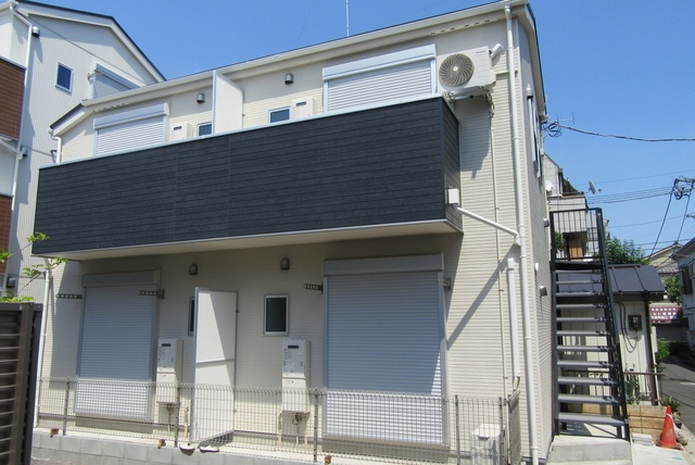 アパートメント新小岩Ｂの外観|オシャレな外観です♪