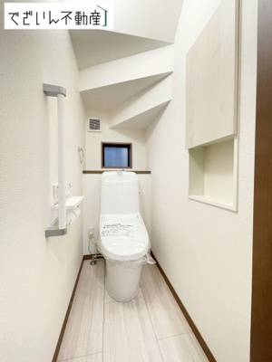 【トイレ】 | ワイウッドコート熊谷市上之第9期　新築住宅 | ≪4号棟≫
現地(2025年9月撮影)