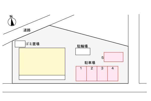 アルブル・ヴィラージュの区画図