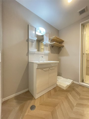 サザンコート久留米の洗面所|広い洗面スペースです★