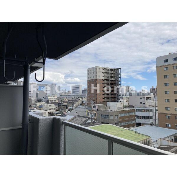 ドルチェヴィータ姫路のバルコニー