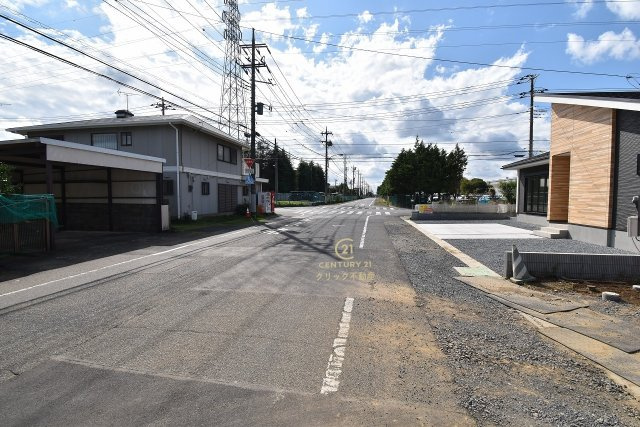 Grace　ひたちなか市足崎　1期 　2の前面道路含む現地写真|現地撮影（2025年10月）