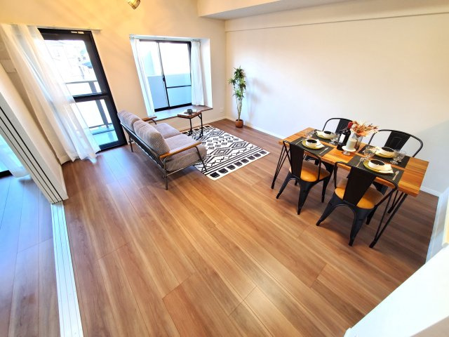 サンライフ吉川の居間・リビング|一日の中で多くの時間を過ごすリビングです