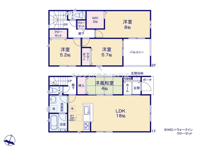 クレイドルガーデン宝神町 第2の間取り