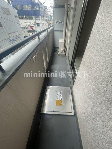 シャトー波除のバルコニー