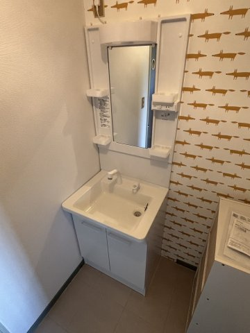 ポートタウン大津の独立洗面台