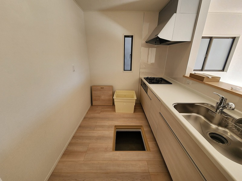 小牧市大字池之内　新築戸建　２号棟のキッチン|お料理しやすいキッチンです