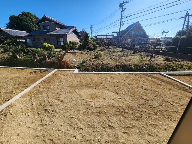 小牧市大字池之内　新築戸建　２号棟の庭|お庭で自由な時間を過ごせます