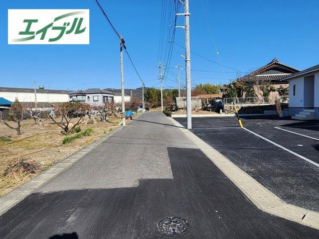 小牧市大字池之内　新築戸建　２号棟の前面道路含む現地写真|前面道路含む現地写真です
