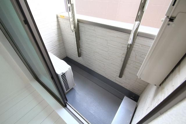 メゾン・ド・ジュネス喜沢のバルコニー