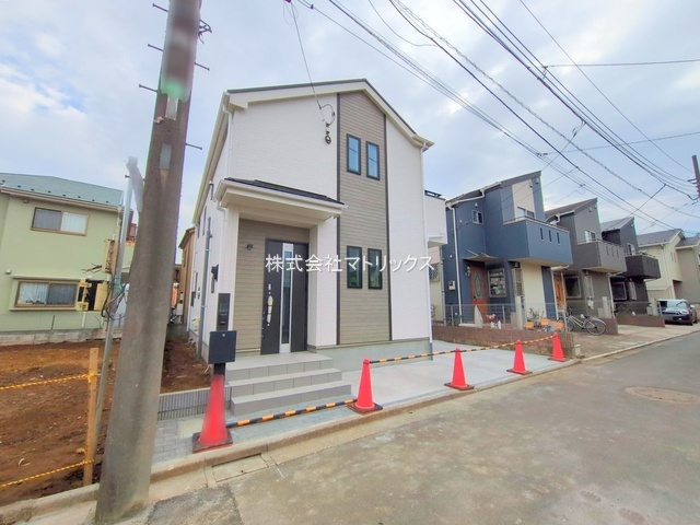 練馬区西大泉4丁目　高耐震×高耐久×高性能　ゆとり邸宅の前面道路含む現地写真