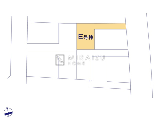 【区画図】 | ご家族様のプライベート空間が確保できる素敵な間取りです。また敷地ゆったりですので、おうち時間を楽しむのにもぴったりですね♪
