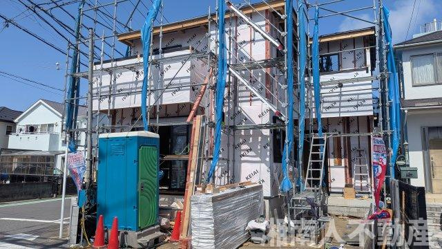 藤沢市片瀬５丁目２１５９－８新築戸建ての外観|外観です