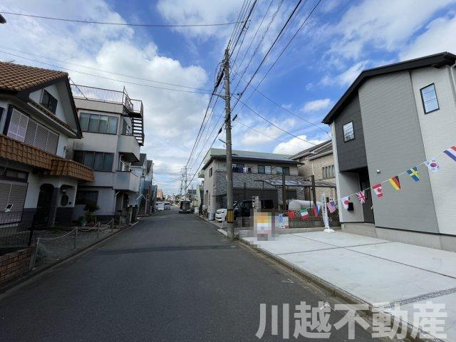 新河岸駅まで徒歩１３分の前面道路含む現地写真|ご相談無料です