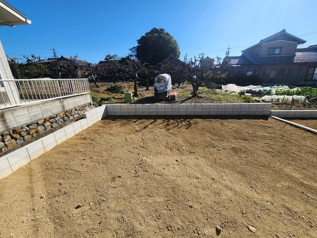 小牧市大字池之内　新築戸建　５号棟の庭|お庭で自由な時間を過ごせます