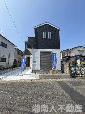 平塚市平塚１期  新築戸建の外観|おしゃれな外観です
