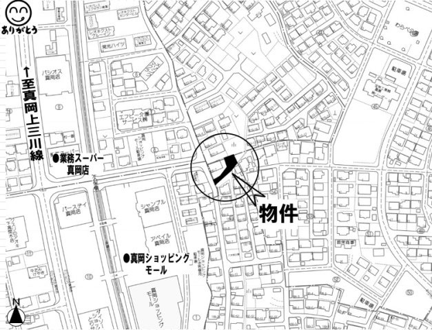 真岡市八木岡の地図