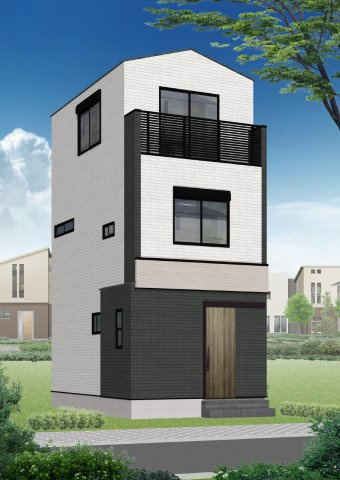 【前面道路含む現地写真】 | 足立区梅田3丁目　新築戸建 | 梅島駅まで徒歩11分の新築３LDK！お早めのご成約でフローリング等のカラーセレクトも可能です。