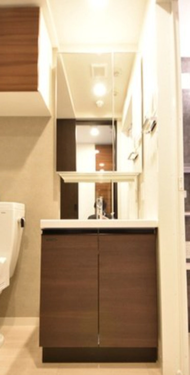 グランパセオ銀座築地の洗面所