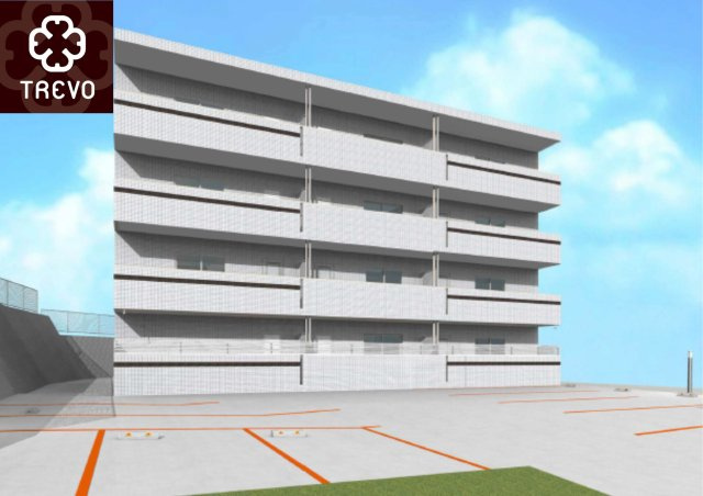 シーサーマンションⅢの外観パース