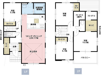 小・中学校もスーパーもコンビニも徒歩圏内の間取り|4LDK+S
