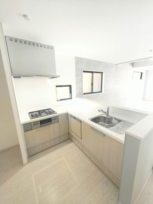 【キッチン】 | 名古屋市千種区小松町1期　新築戸建 | キャンペーン対象物件です♪詳細は弊社ホームページもしくはスタッフまでお気軽にお問合せ下さいませ♪ お役に立てる自信があります♪