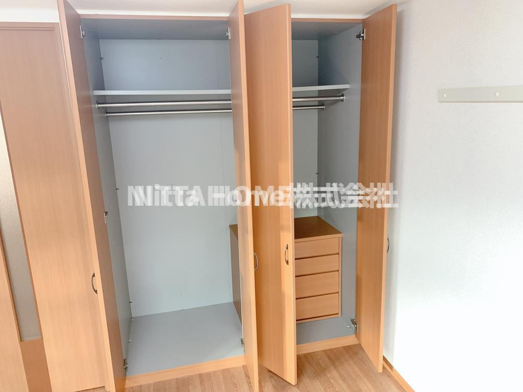 エスポワール・楯森の収納|洋室についている収納です＊