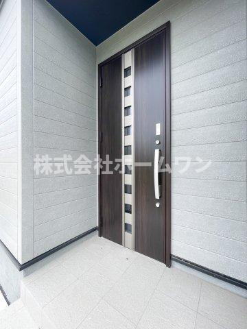 青梅長淵第4 新築戸建の玄関|きれいな玄関です
