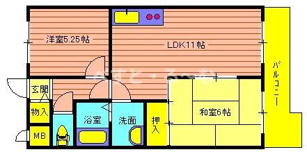 グランセリオ西神戸の間取り