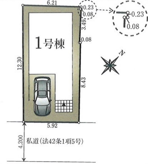 新座市片山第11　全1棟　1号棟