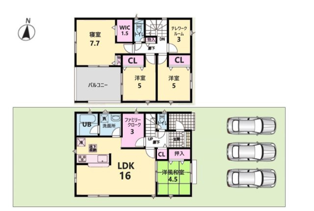 クレイドルガーデン越前市北千福町　第４　