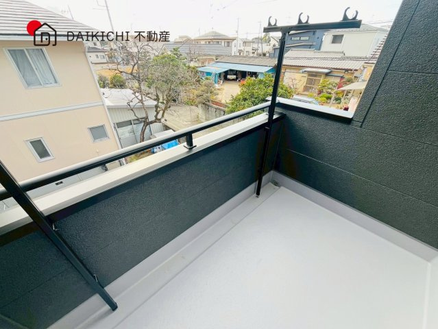 【バルコニー】 | 鴻巣市箕田第7　新築戸建　全1棟　1号棟