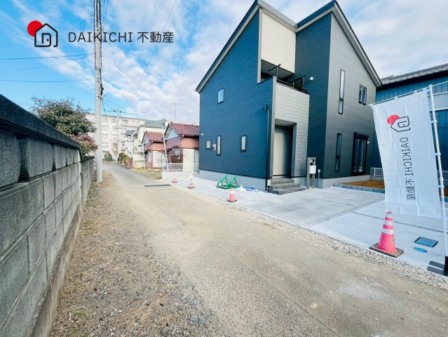 【前面道路含む現地写真】 | 鴻巣市箕田第7　新築戸建　全1棟　1号棟